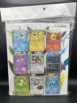 Pokemon Center Campaign Eevee Collection File Japanese 2012 Sealed - Image 1