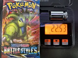 Pokemon Battle Styles Booster Pack Sealed 22.53g 3.71mm 820650808197 - Image 1