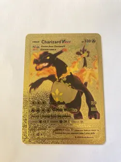 Charizard VMAX Pokemon Gold Foil HP 330 #43- Pack Fresh - Right to Top Loader - Image 1