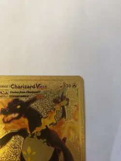 Charizard VMAX Pokemon Gold Foil HP 330 #43- Pack Fresh - Right to Top Loader - Image 3