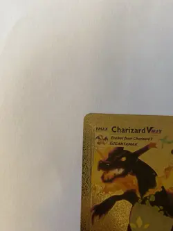 Charizard VMAX Pokemon Gold Foil HP 330 #43- Pack Fresh - Right to Top Loader - Image 4