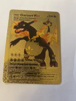 Charizard VMAX Pokemon Gold Foil HP 330 #43- Pack Fresh - Right to Top Loader - Image 5