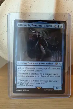 MTG Ultimecia, Temporal Threat Final Fantasy Magic The Gathering - Image 1