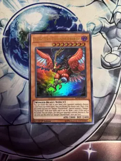 (YBL) Yugioh Danger! Thunderbird! MP19-EN217 Ultra Rare 1st Ed LP - Image 1