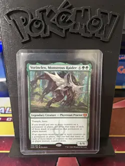 MTG Vorinclex Monstrous Raider Mythic 199/285 Kaldheim Near-Mint - Image 1