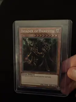 Invader Of Darkness - Secret Rare IOC-EN111 - NM - YuGiOh - Image 1