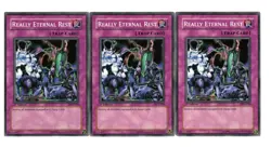 Yugioh- 3X Really Eternal Rest - Common - 1st Edition - DCR-050 - Light Play - Image 1
