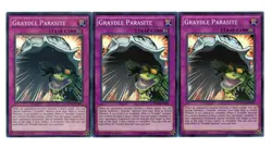 Yugioh- 3X Graydle Parasite - Super Rare - 1st Edition - DOCS-EN074 - Near Mint - Image 1