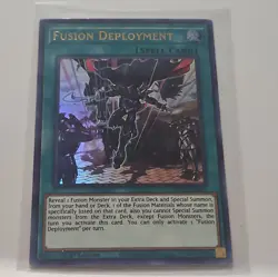 Yugioh Fusion Deployment SDCS-EN030 Super Rare 1st Ed NM - Image 1