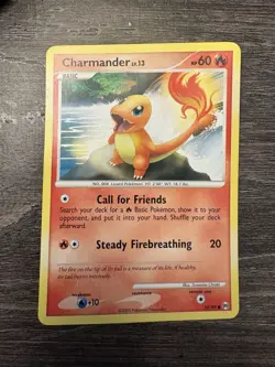 Charmander 59/99 Platinum Arceus Pokemon Card - Image 1