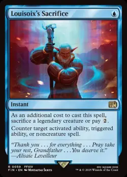 Louisoix’s Sacrifice Mtg Final Fantasy Mtg #59 - Image 1