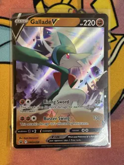 Gallade V SWSH258 Sword & Shield Black Star Promo Pokemon Card Mint - Image 1