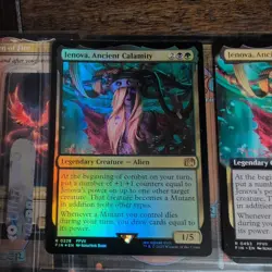 Jenova,Ancient Calamity. Magic The Gathering foil and non foil card. - Image 1