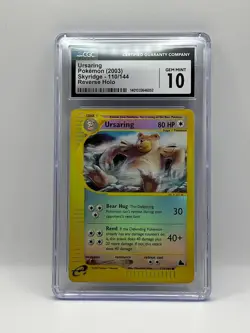 2003 Pokemon Ursaring Reverse Holo 110/144 Skyridge Card CGC 10 GEM MINT - Image 1