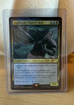 MTG Sephiroth, Planet's Heir FOIL Final Fantasy Magic The Gathering - Image 1