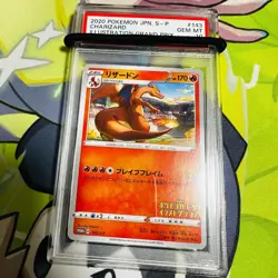 PSA10 Pokemon Card Illustration Grand Prix Charizard GEM MT10 Mint Perfect It - Image 1