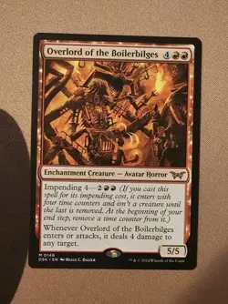 MTG Overlord of the Boilerbilges x1 NM from Duskmourn - Image 1