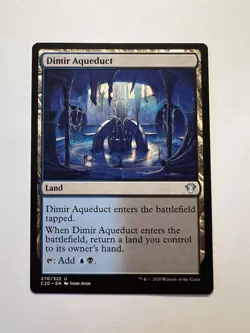 Dimir Aqueduct - MTG Commander 2020 - NM - Image 1