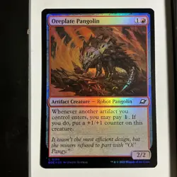 MTG Oreplate Pangolin: Edge of Eternities #150 Foil (Common) - Image 1