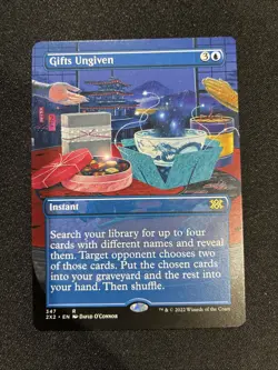 MTG - Gifts Ungiven (Borderless) Double Masters 2022 - Image 1