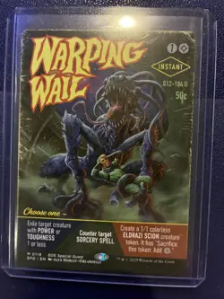 MTG Warping Wail Borderless Edge of Eternities SPG - Image 1