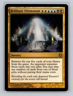 [4x] Brilliant Ultimatum Played, English Shards of Alara MTG Magic - Image 5