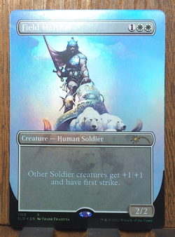 MTG❤ Field Marshal ( FOIL ) Secret Lair Drop Frank Frazetta NEAR MINT...❤💕 - Image 1