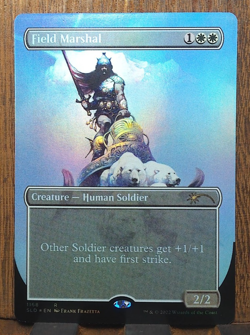 MTG❤ Field Marshal ( FOIL ) Secret Lair Drop Frank Frazetta NEAR MINT...❤💕 - Image 2