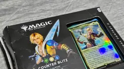 2 Boxes of MTG Final Fantasy X Commander Deck - Counter Blitz NEW SEALED Damaged - Image 1