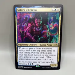 MTG RARE Satoru Umezawa #234 (NM) Kamigawa Neon Dynasty NEO - Image 1