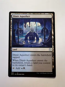 Dimir Aqueduct - MTG Adventures In The Forgotten Realms: Commander - NM - Image 1