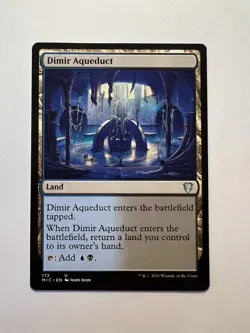Dimir Aqueduct - MTG Innistrad: Midnight Hunt: Commander - NM - Image 1