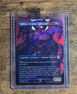 Golbez, Crystal Collector - Foil - Borderless MTG Final Fantasy - Image 1