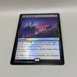MTG RARE Path of Peril - Foil - Crimson Vow - NM- JPL - 124/277 - Image 2