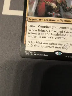 Edgar, Charmed Groom #236 (MP) Crimson Vow VOW Magic MTG - Image 5