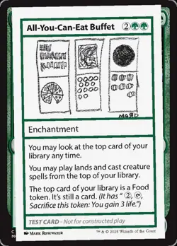 MTG Magic 1 x All-You-Can-Eat Buffet x 1 - MagicFest Convention Exclusive - Image 1