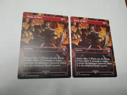 Foray of Orcs (Borderless) x2 MTG - Image 1