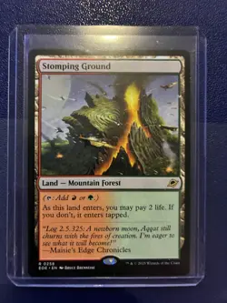 MTG Stomping Ground Edge of Eternities - Image 1