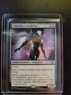 MTG Magic the Gathering NM Cyberdrive Awakener 012 Kamigawa Neon Dynasty - Image 1