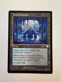 Dimir Aqueduct - RETRO FRAME - MTG The Brothers' War: Commander - NM - Image 1