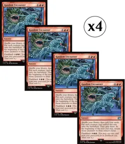 4x - Random Encounter - x4 - Final Fantasy - UC NM MTG - Image 1