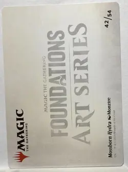 📈MTG Mossborn Hydra #0337 Borderless Foundations FDN Commander - Image 2