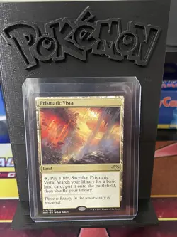MTG Prismatic Vista Rare Land 244/251 Modern Horizons NM - Image 1