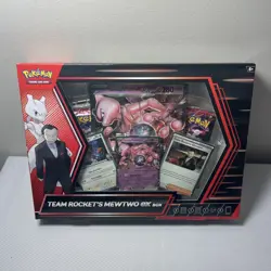 Pokemon TCG Team Rocket's Mewtwo ex Box Brand New Sealed. - Image 5