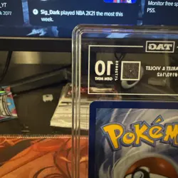 GENGAR EX 2024 POKEMON 193/162 TEMPORAL FORCES ULTRA RARE TAG 10 - Image 4