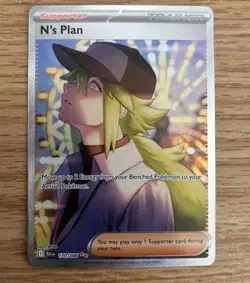 N’s Plan SAR 170/086 Holo - English - Pokemon Black Bolt - Image 1
