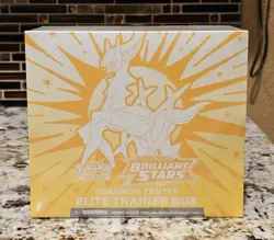 Pokemon Center Sword & Shield Brilliant Stars Elite Trainer Box - Image 1