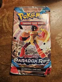 Paradox Rift Pokemon Sealed Booster Pack Single- Pack Shown Is Pack Sent - Image 1