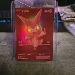 Pokemon TCG Card Victini BWR 171/086 Black Bolt Red Holo - Image 1