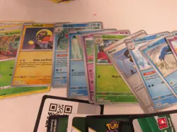 Pokemon Card Lot Bulk 400+ Mixed TCG w/ Online Codes Pikachu Bulbasaur Rare Card - Image 4